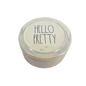 RAE DUNN. Artisan Collection by Magenta "Hello Pretty" Holographic Bowl